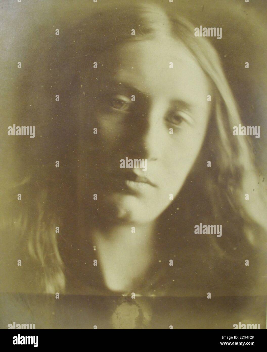 Julia Jackson von Julia Margaret Cameron 1866. Stockfoto