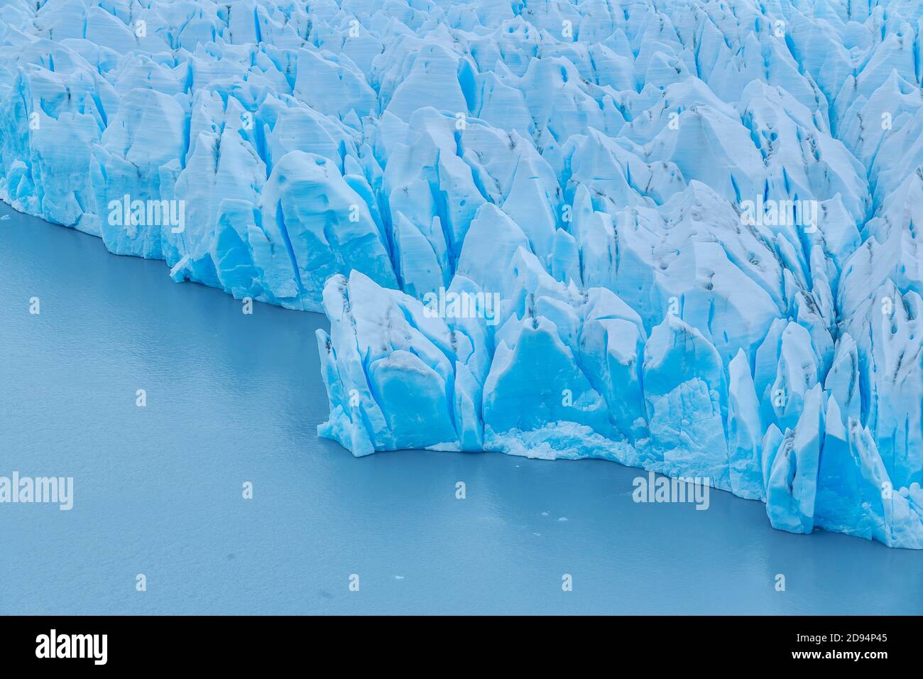 Graue See Gletscher, Torres del Paine Nationalpark, Chile, Südamerika Stockfoto