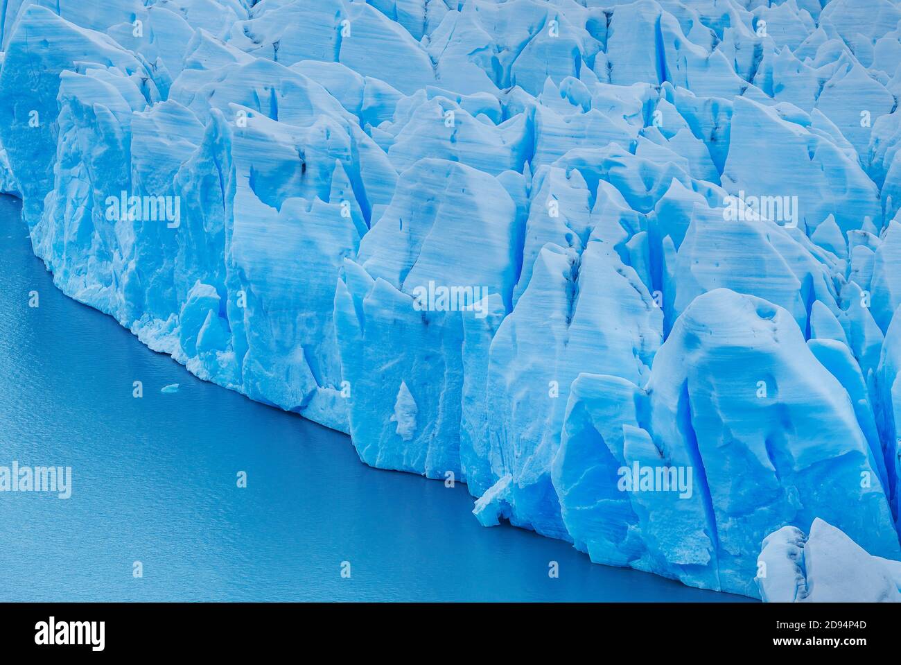 Graue See Gletscher, Torres del Paine Nationalpark, Chile, Südamerika Stockfoto