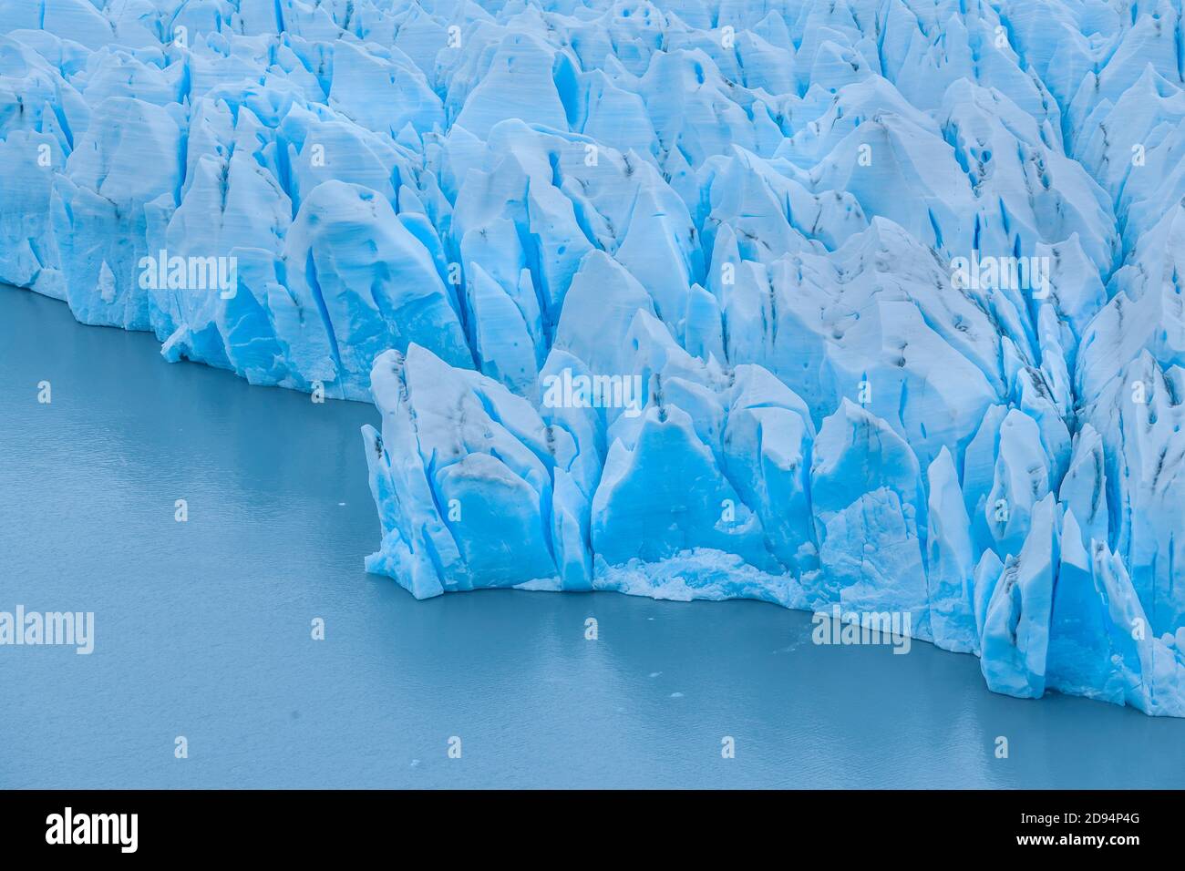 Graue See Gletscher, Torres del Paine Nationalpark, Chile, Südamerika Stockfoto