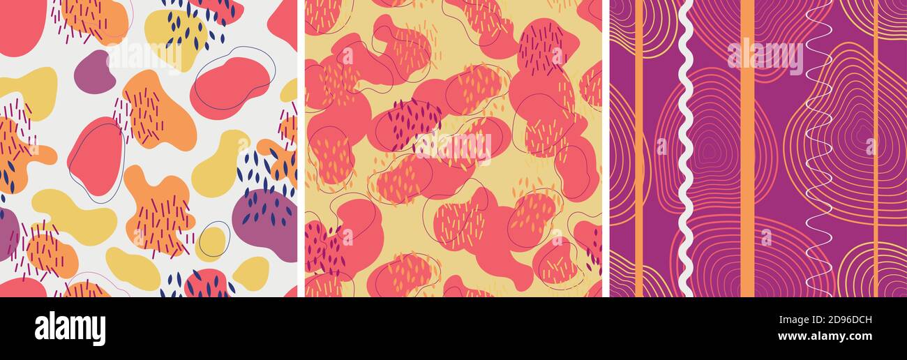 vektor abstrakt modernen Hintergrund. Nahtlose Muster Stock Vektor