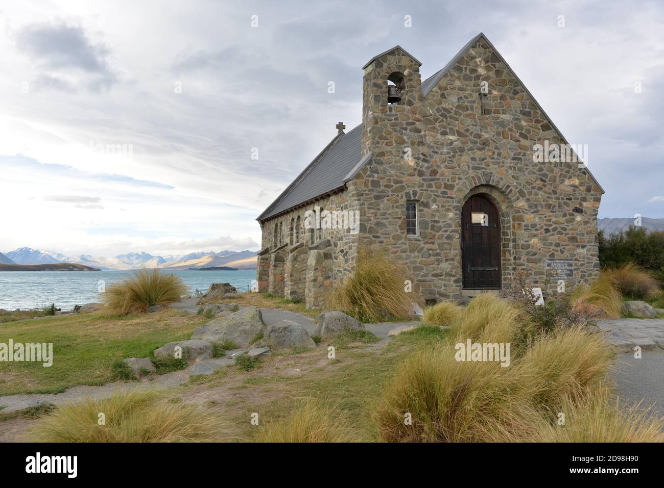 Kirche des guten Hirten, Lake Tekapo, Neuseeland Stockfoto