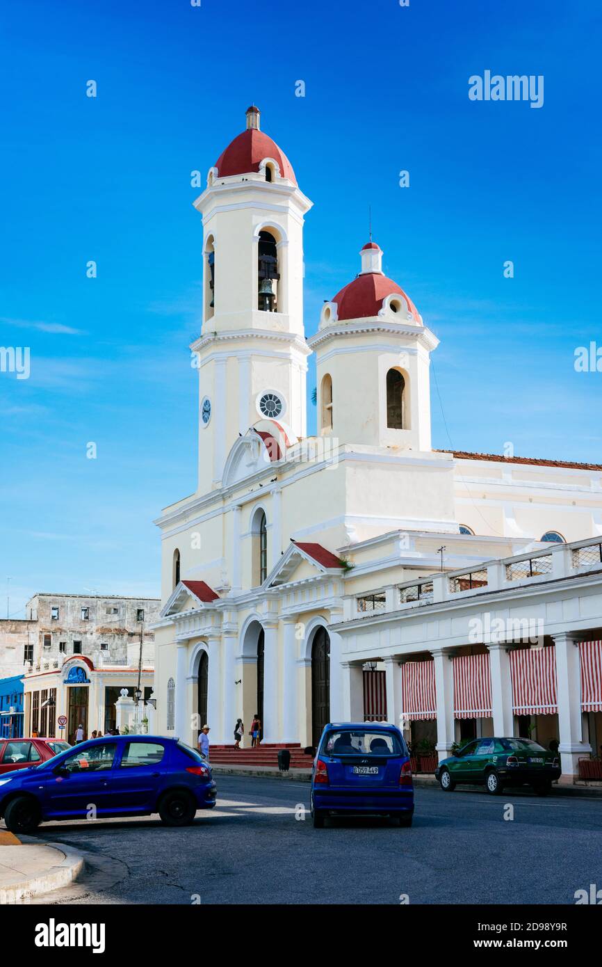 Unsere Liebe Frau von der Unbefleckten Empfängnis Kathedrale. Cienfuegos, Kuba, Lateinamerika und die Karibik Stockfoto