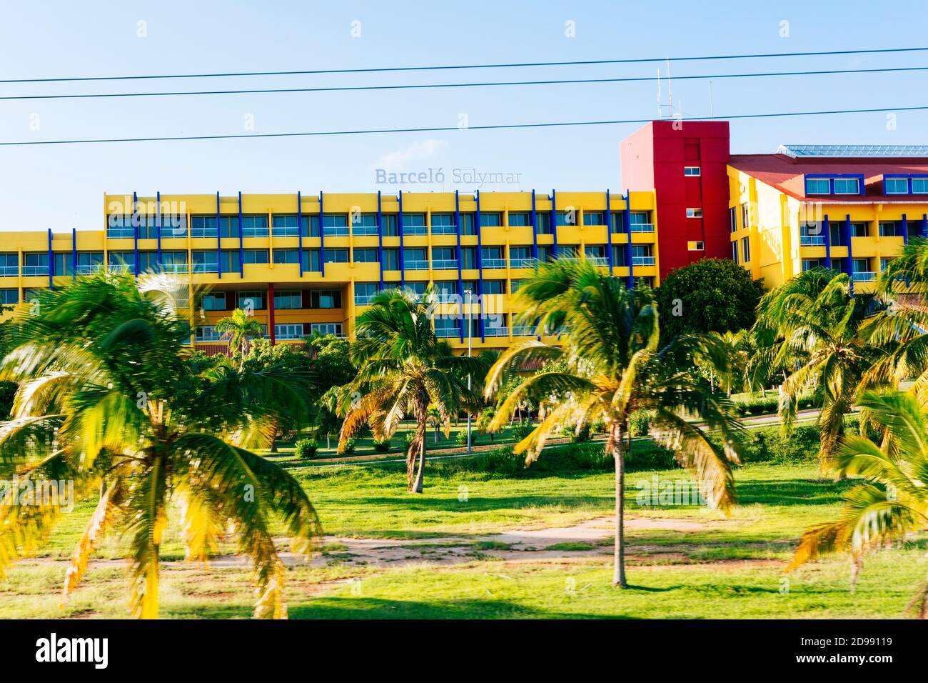 Barceló Solymar Hotel. Varadero, Cárdenas, Matanzas, Kuba, Lateinamerika und die Karibik Stockfoto