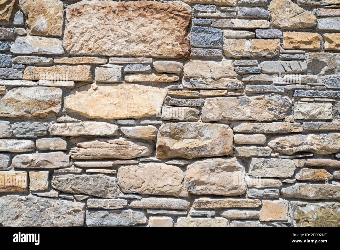 Hintergrund der Steinwand Textur, Bild schließen Stockfoto