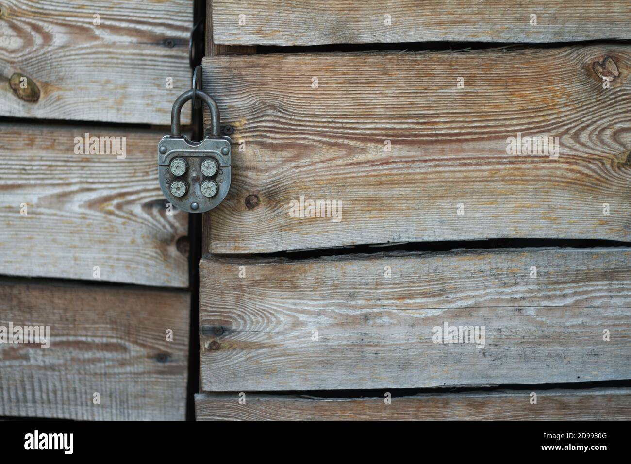 Braune Holzstruktur. Alter Holzhintergrund. Leere Vorlage. Stockfoto
