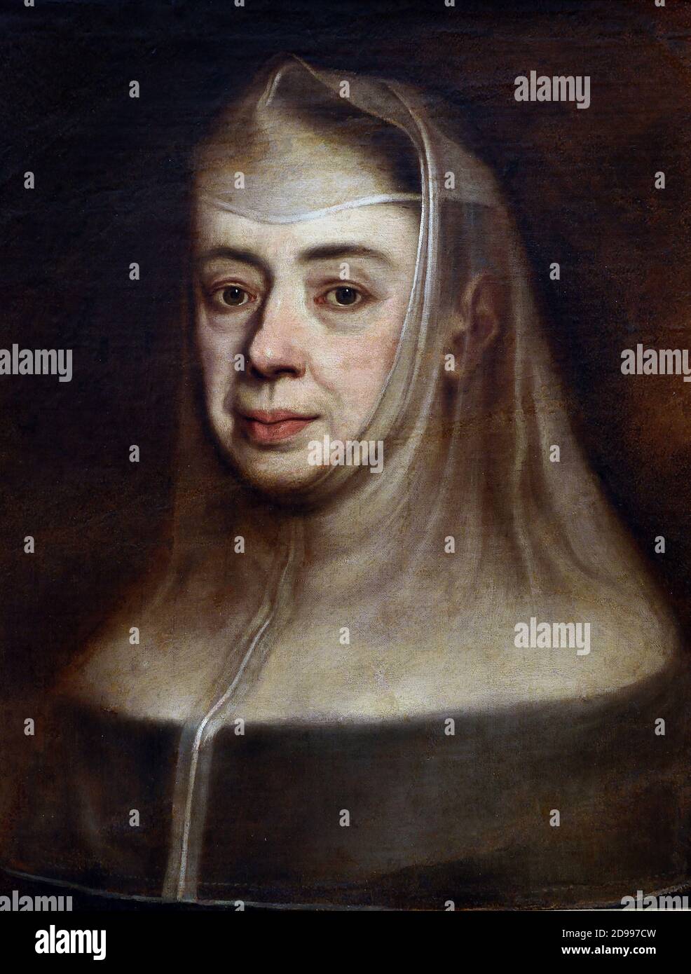 Maria Guadalupe Lencastre Y Cardenas, herzogin von Aveiro Juan Carreno de Miranda 1614-1685 17. Jahrhundert Spanien, Spanisch, Stockfoto