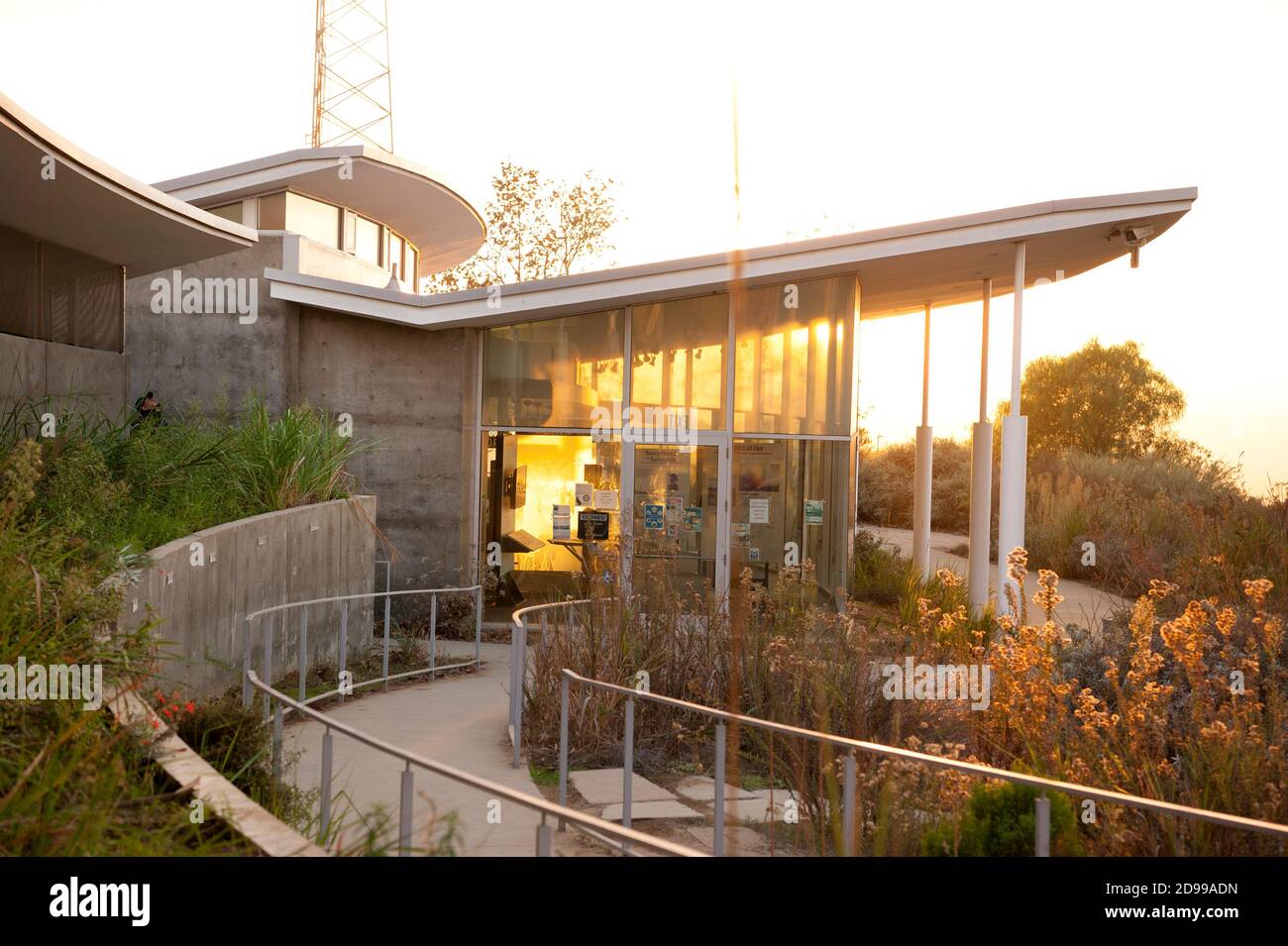 Besucherzentrum in Baldwin Hills Scenic Overlook in Culver City, CA Stockfoto