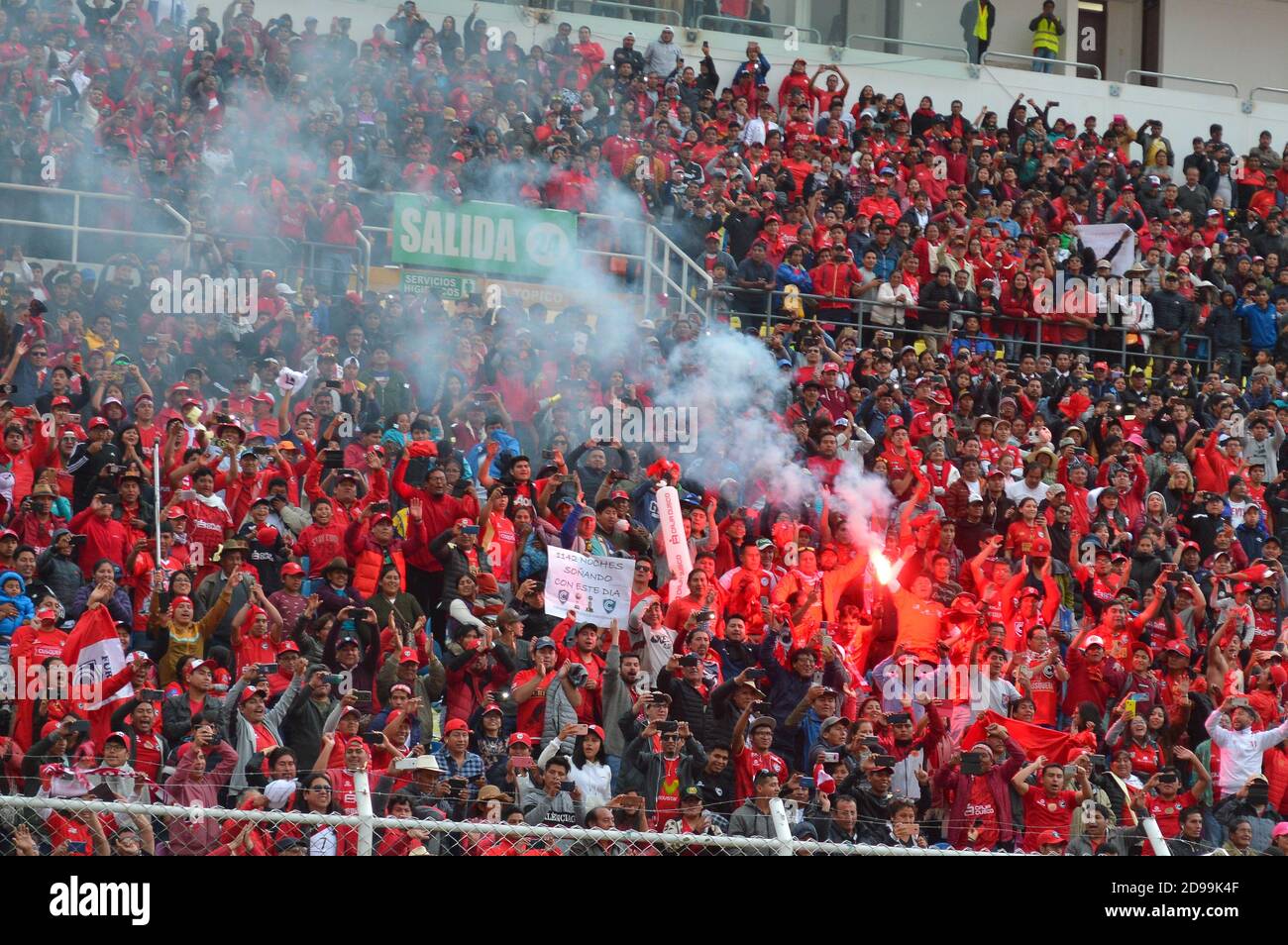 Cienciano del Cusco Meister der Liga 2 Stockfoto
