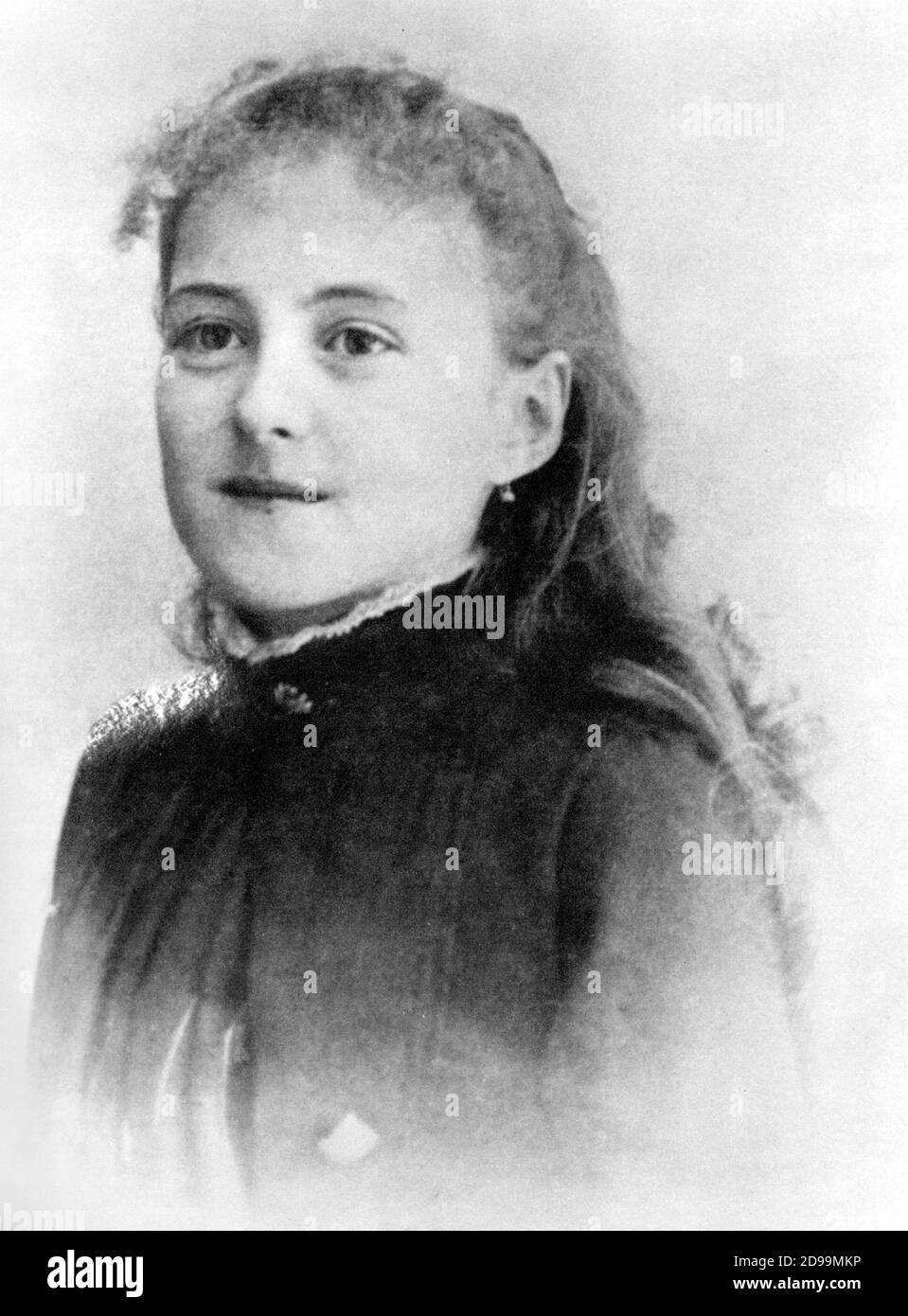 1886 : der zukünftige Heilige Thérèse von Lisieux ( Marie françoise Thérèse Martin - Alençon 1873 - Lisieux 1897 ) , sainte von 1925 - Madre TERESA di LISIEUX del Bambino Gesù e del Volto santo - BERÜHMTES KIND - celebrità da BAMBINI - bambino - Bambina - Portrait - ritratto - suora di clausura - Nonne des Klosters - SANTA - SANTO - SANTI - RELIGIONE CATTOLICA - KATHOLISCHE RELIGION ---- Archivio GBB Stockfoto