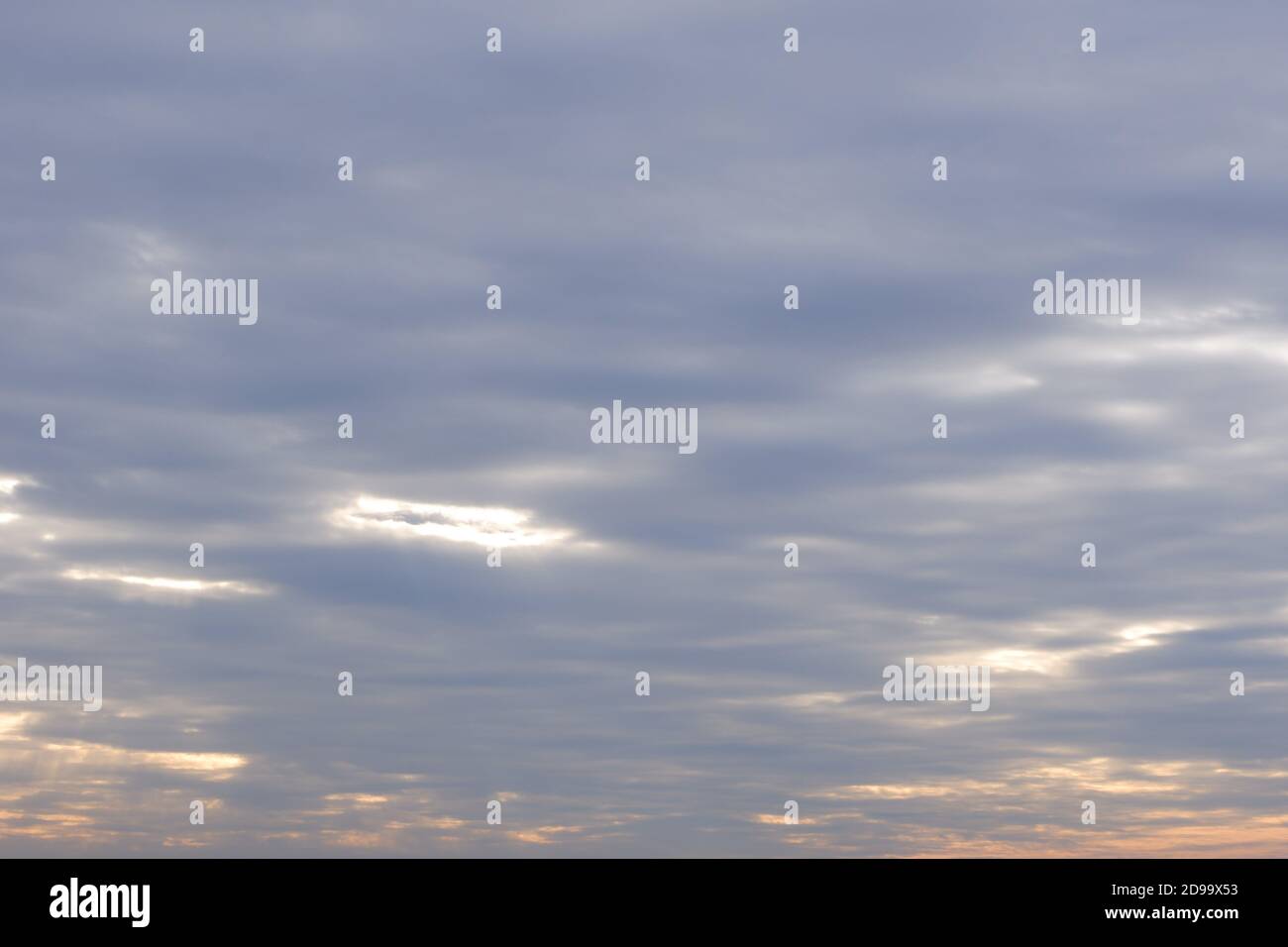 Bewölktem Wetter Stockfoto