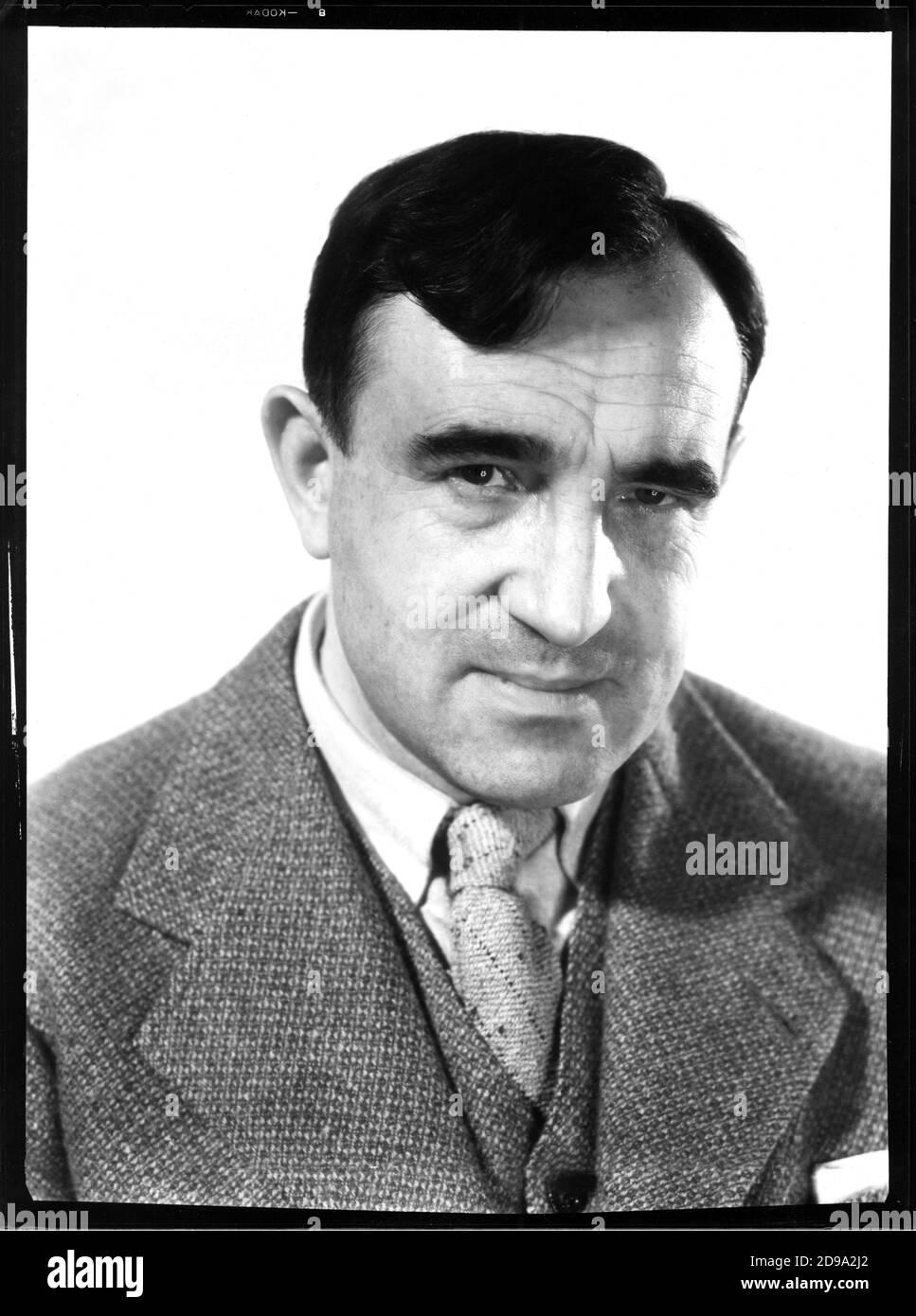 1953 Ca, FRANKREICH : der französische Schauspieler CHARLES VANEL ( 1892 - 1989 ) - KINO - Halsband - colletto - Cravatta - Krawatte ---- Archivio GBB Stockfoto