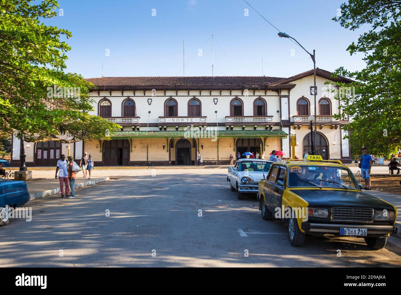 Kuba, Provinz Ciego de Ávila, Moron, Bahnhof Stockfoto