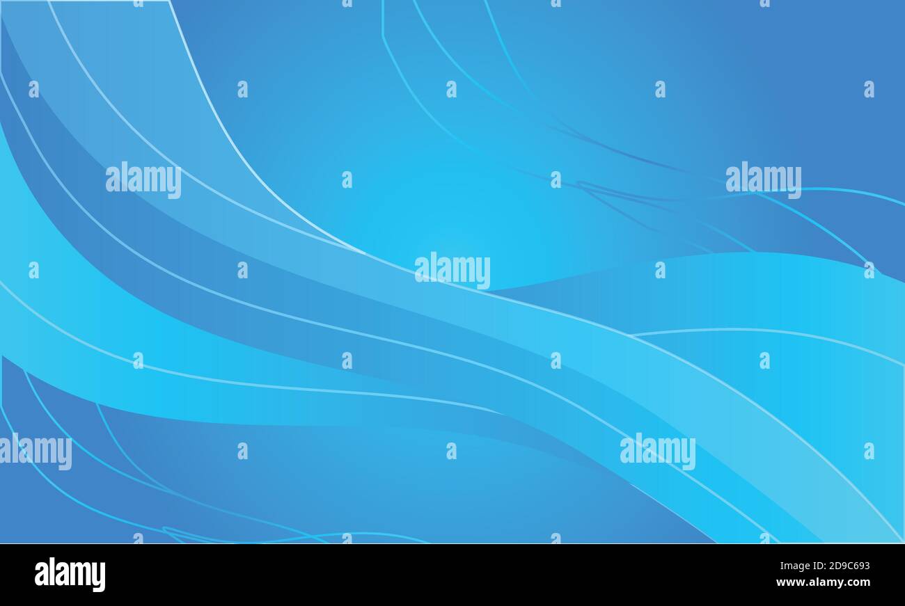 Blau abstrakt Hintergrund Muster, bunte Gradient Wave Hintergrund Design. Stock Vektor