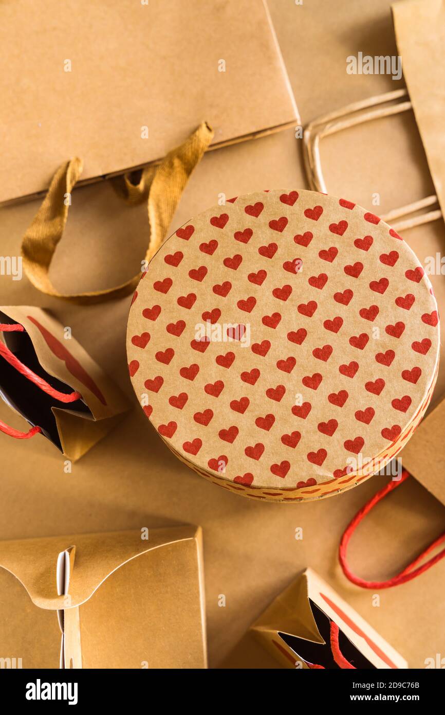 Valentinstag Hintergrund. Stockfoto