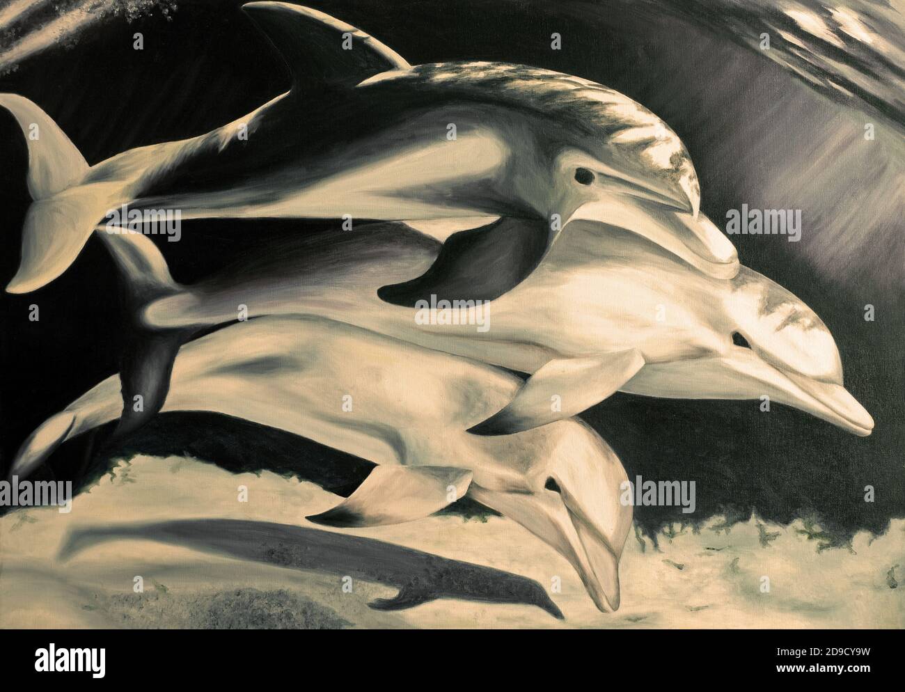 Hintergrund Ol Gemalde Meer Stockfotos Und Bilder Kaufen Alamy