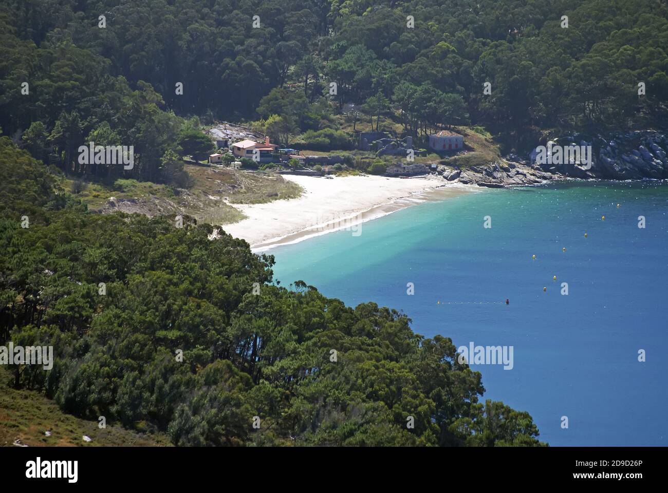 Islas Ons in Galicien Spanien Stockfoto