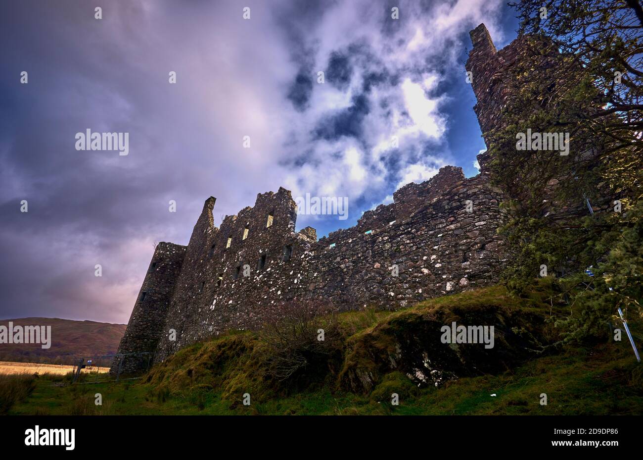 Kilchurn Castle (KC1) Stockfoto