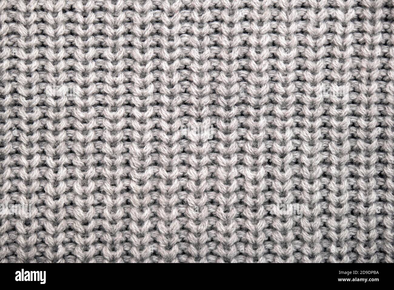 Nahtloses Strickmuster aus warmem Winterpullover, Nahtstruktur Stockfoto