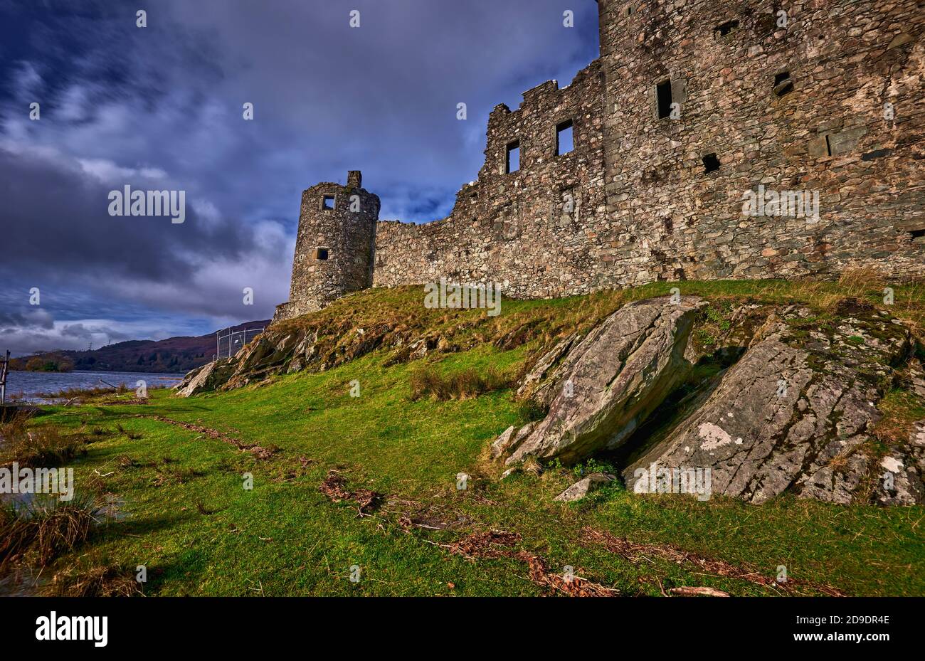 Kilchurn Castle (KC1) Stockfoto