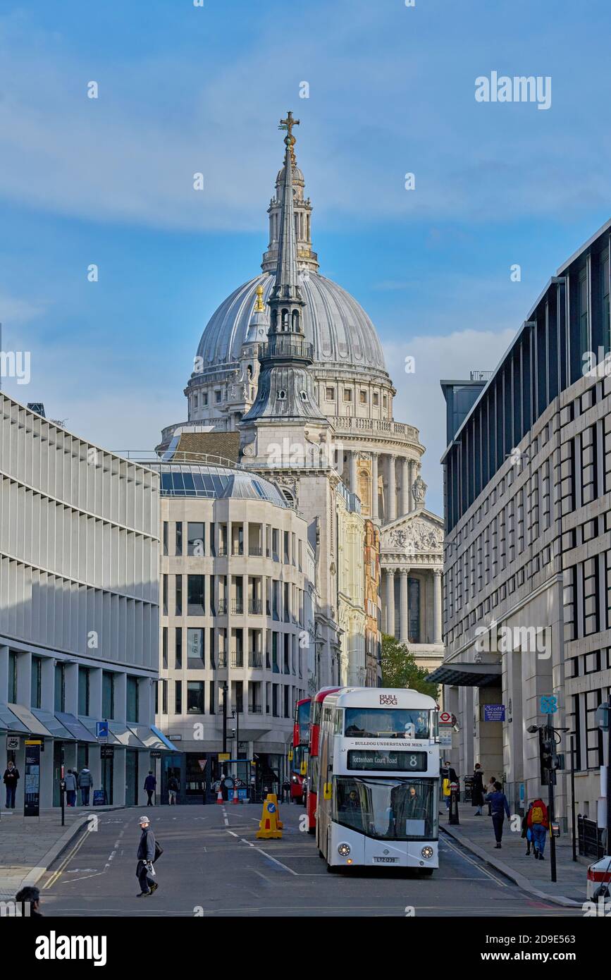 ludgate Hill City of london Stockfoto