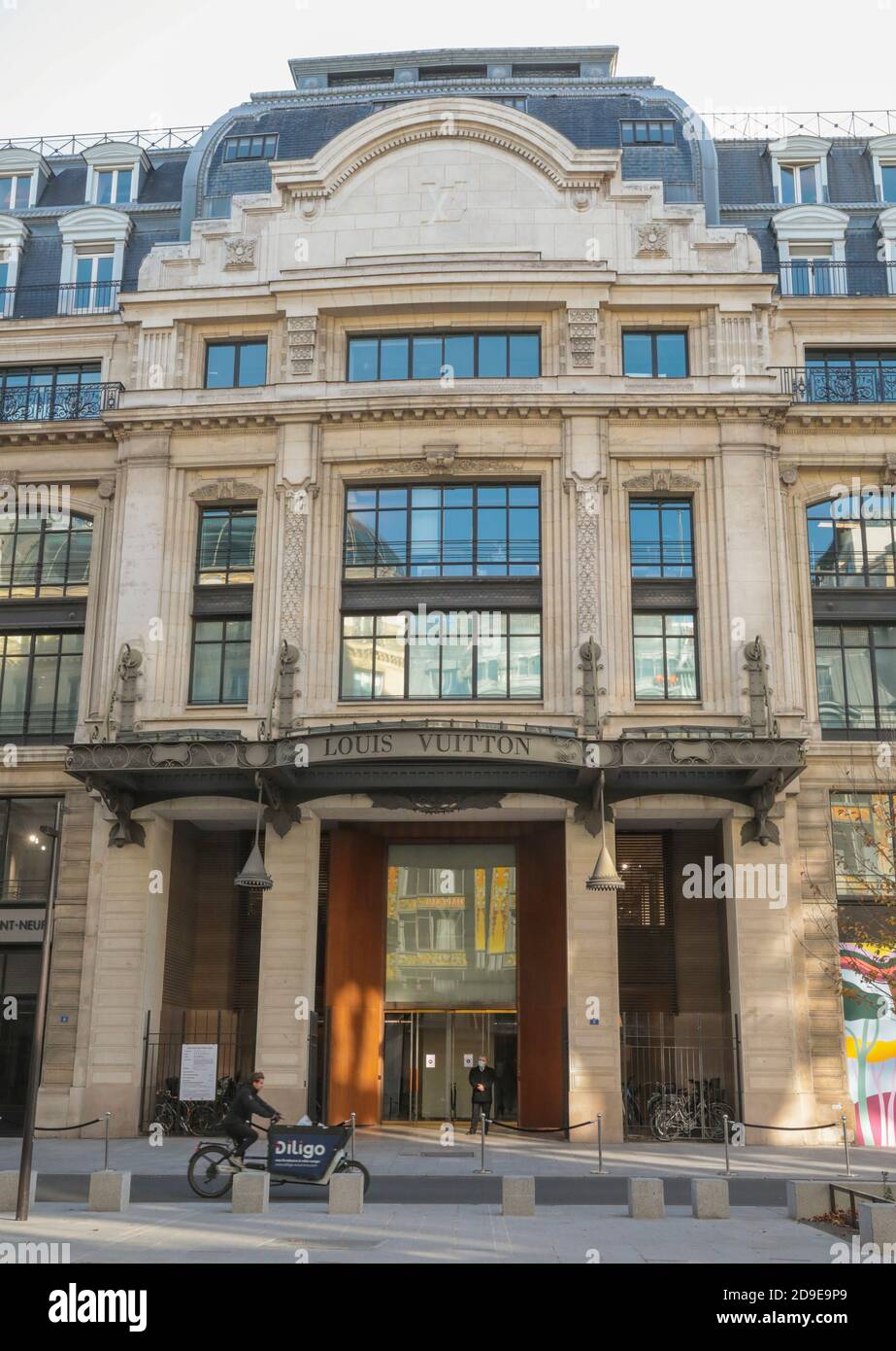 LA SAMARITAINE WARTET NUR AUF DIE PERFEKTE ZEIT ERNEUT ÖFFNEN Stockfoto