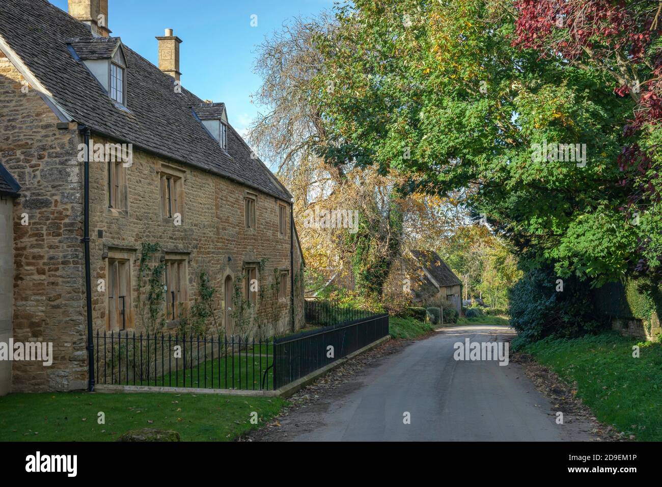 Das Cotswold Dorf Chastleton, Oxfordshire, England. Stockfoto