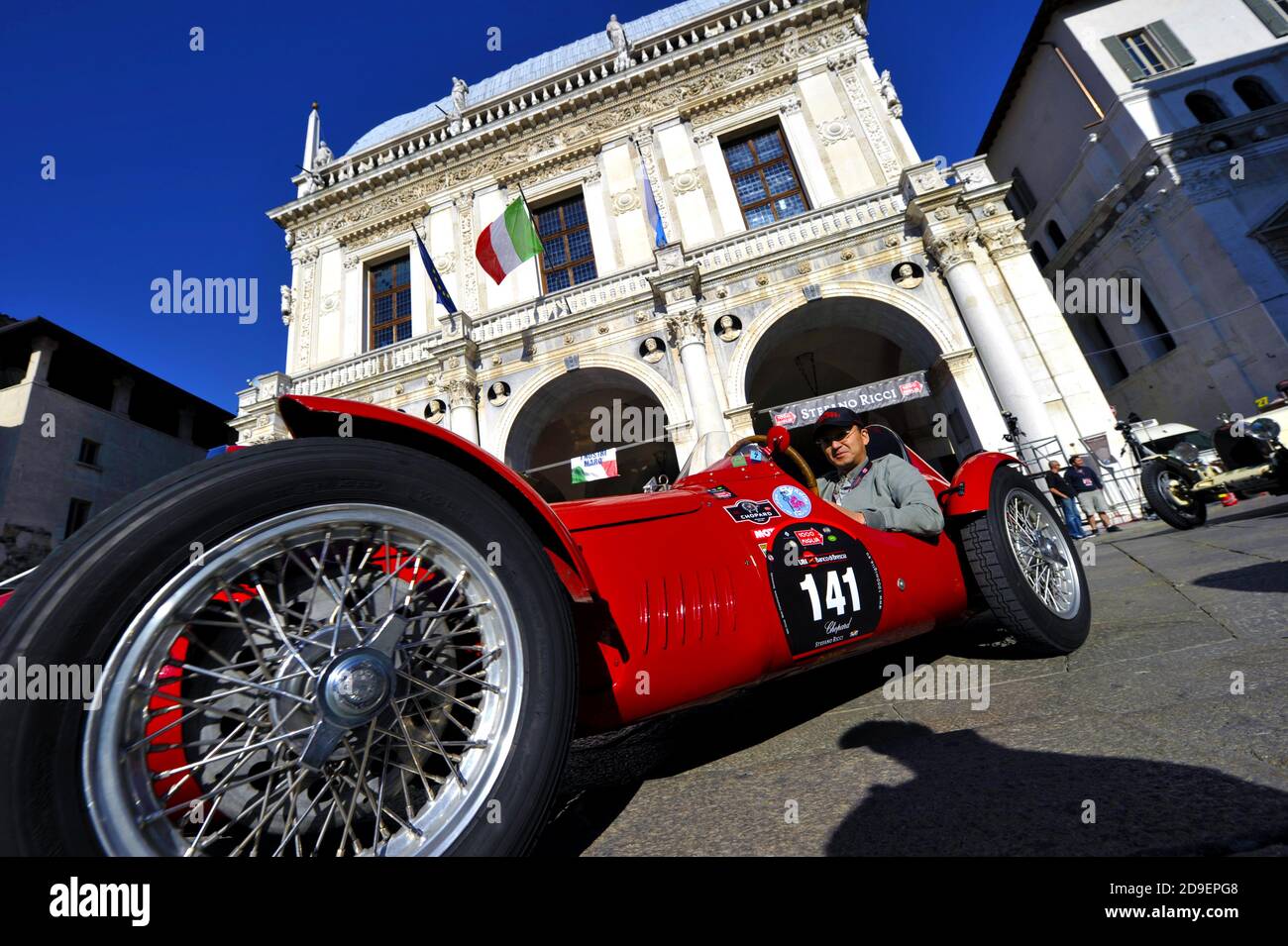 1000 Miglia, Oldtimer-Rennen. Stockfoto