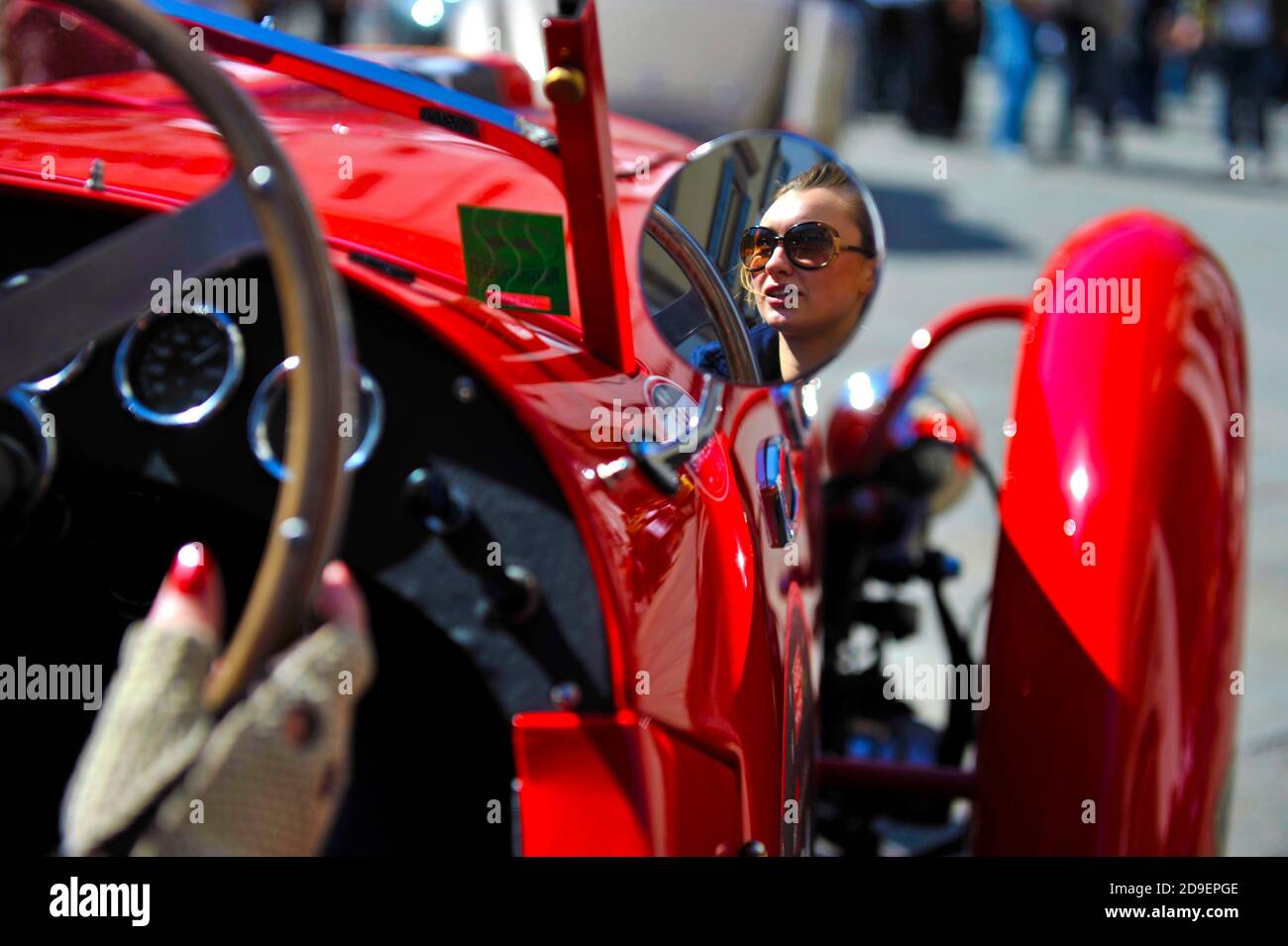 1000 Miglia, Oldtimer-Rennen. Stockfoto