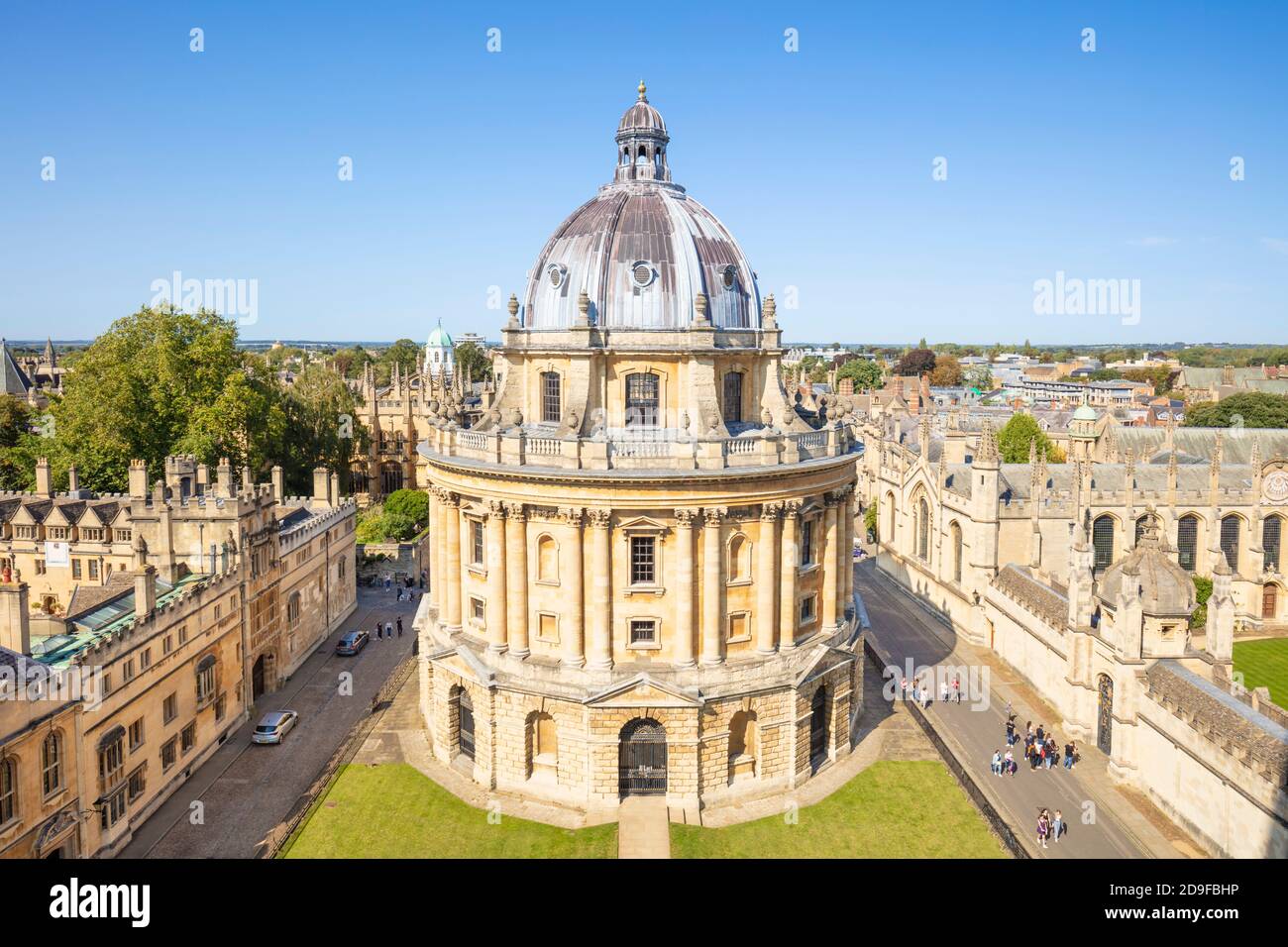 Oxford University Oxford Radcliffe Kamera Radcliffe Square Oxford Oxfordshire England Großbritannien GB Europa Stockfoto