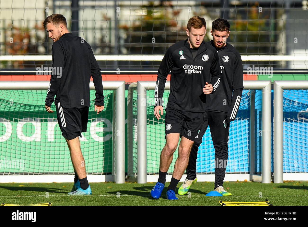 ROTTERDAM, NIEDERLANDE - 05. NOVEMBER: Orkun Kokcu von Feyenoord während einer Trainingseinheit vor dem UEFA Europa League Spiel zwischen Feyenoord und CSKA Moskau am 22. Oktober 2020 in Rotterdam, Niederlande (Foto: Yannick Verhoeven/Orange Pictures) Stockfoto