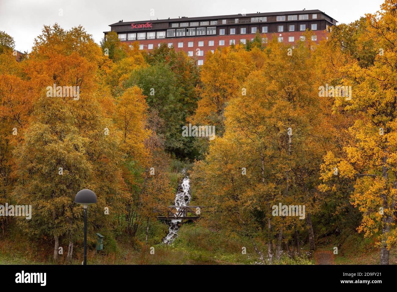 Scandic Ferrum Hotel in Kiruna, Schweden Stockfoto