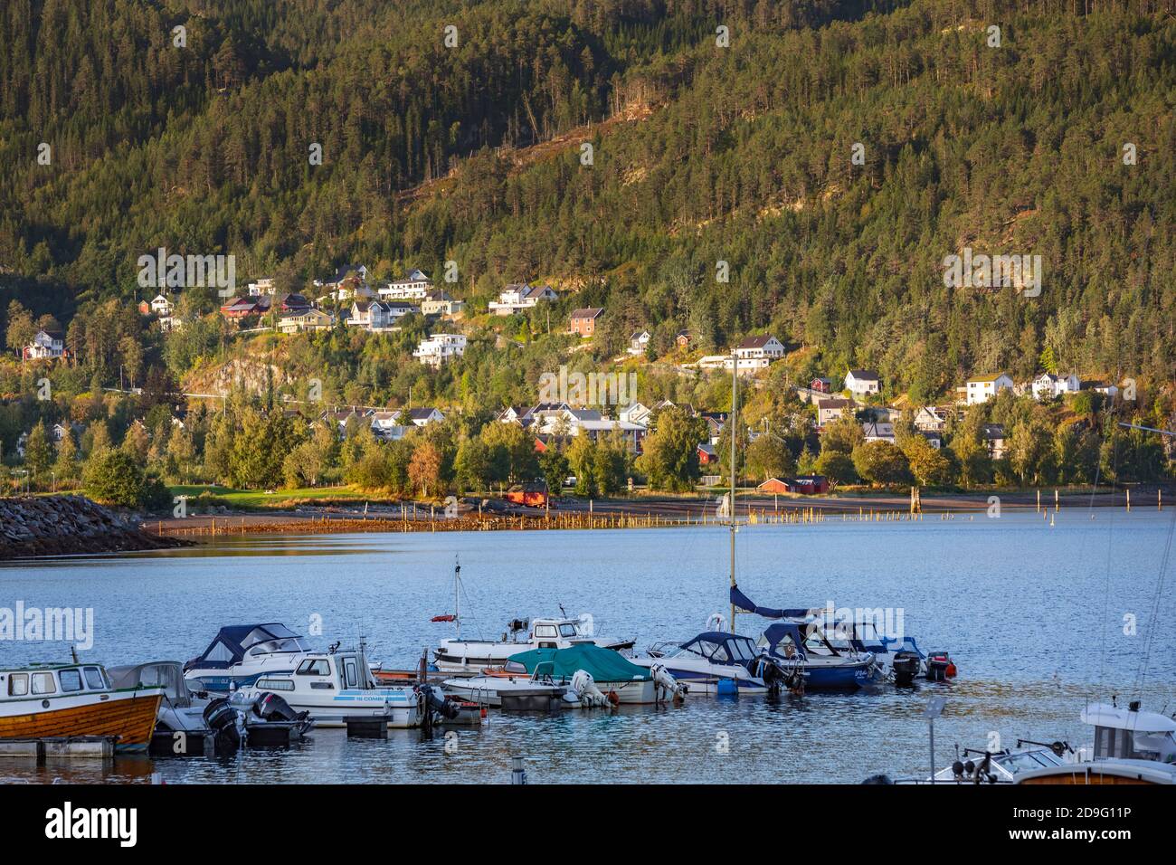 Hommelvik, Norwegen Stockfoto