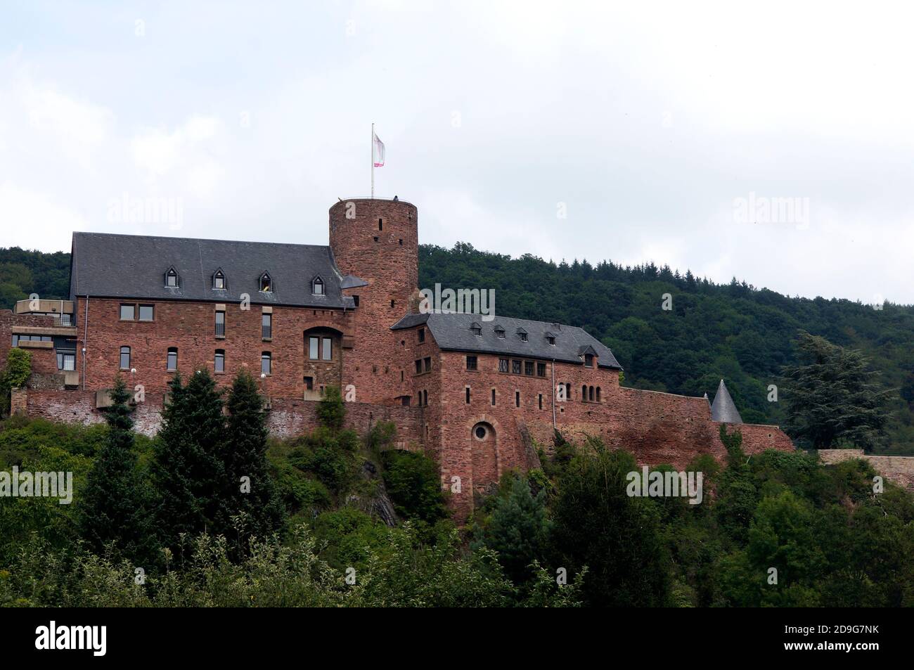 Burg Heimbach in der Eifel, Nordrhein-Westfalen, Deutschland Stockfoto
