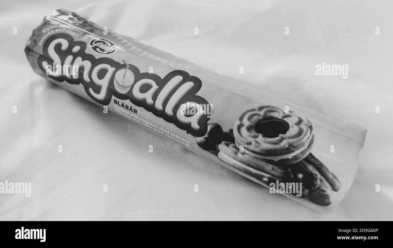 Schwedische Singoalla Kekse der Marke Göteborgs Stockfoto