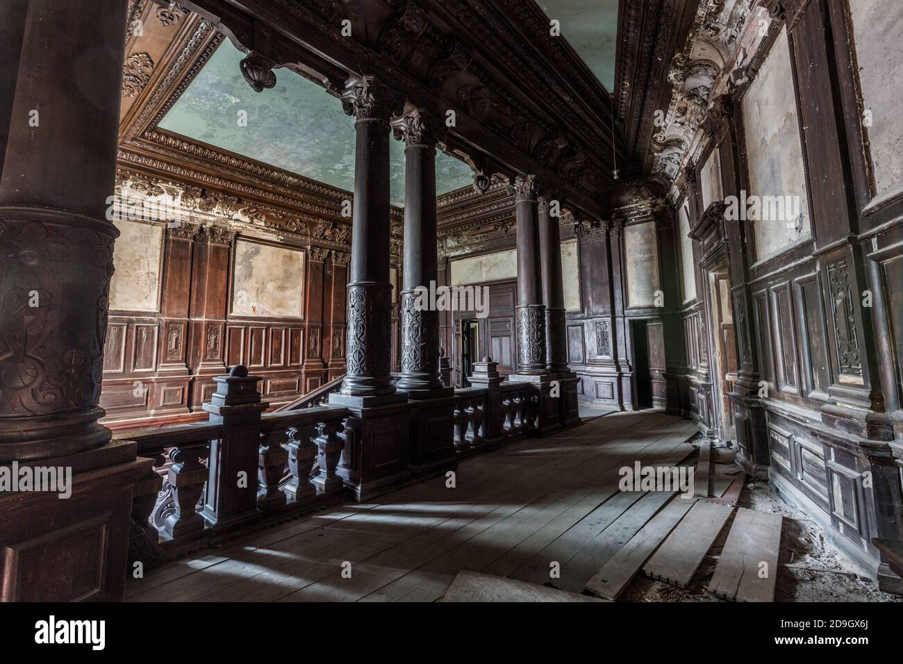 Pałac w Bożkowie / Château de Bozkow / Schloss Bozkow Stockfoto