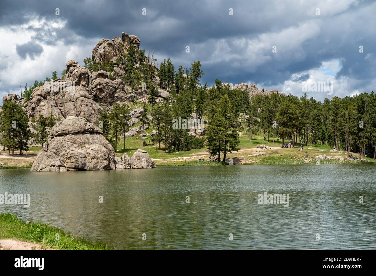 Sylvan Lake, in Custer State Park South Dakota USA Stockfoto
