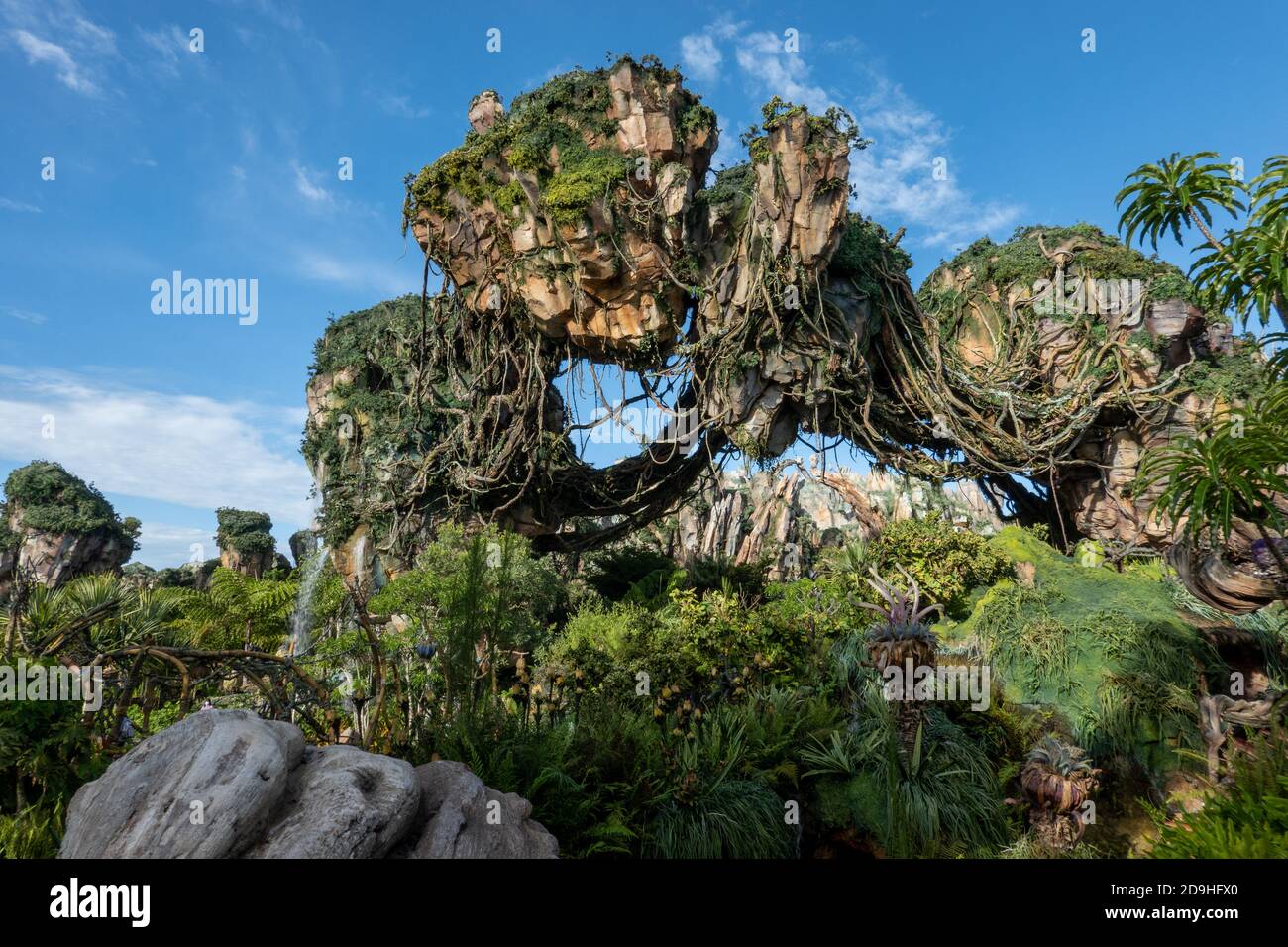 Schwimmende Berge in Pandora, Avatar, Animal Kingdom, Walt Disney World,  Orlando, Florida Stockfotografie - Alamy
