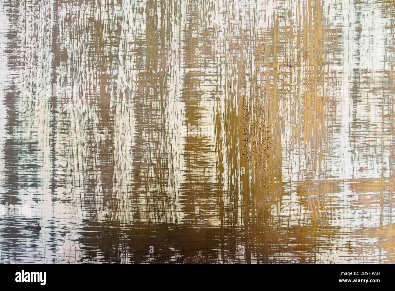 Grunge abstrakten Hintergrund, alte Holz geknackt bemalten Textur Hintergrund. Stockfoto