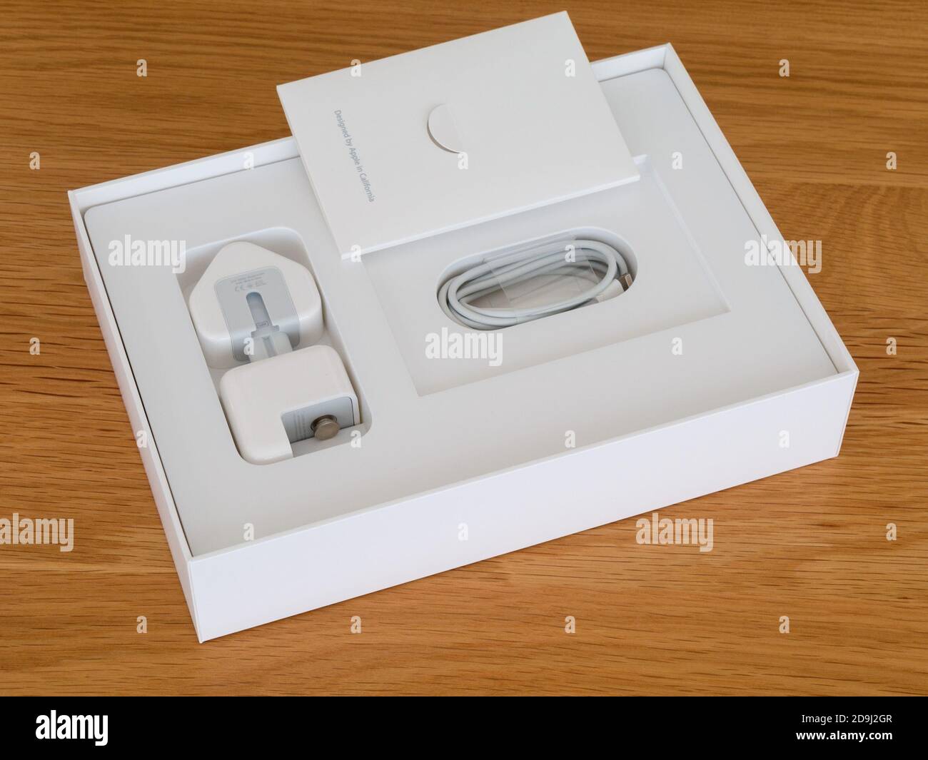 Apple iPad Air Luxus Produkt Verpackung Box Stockfoto
