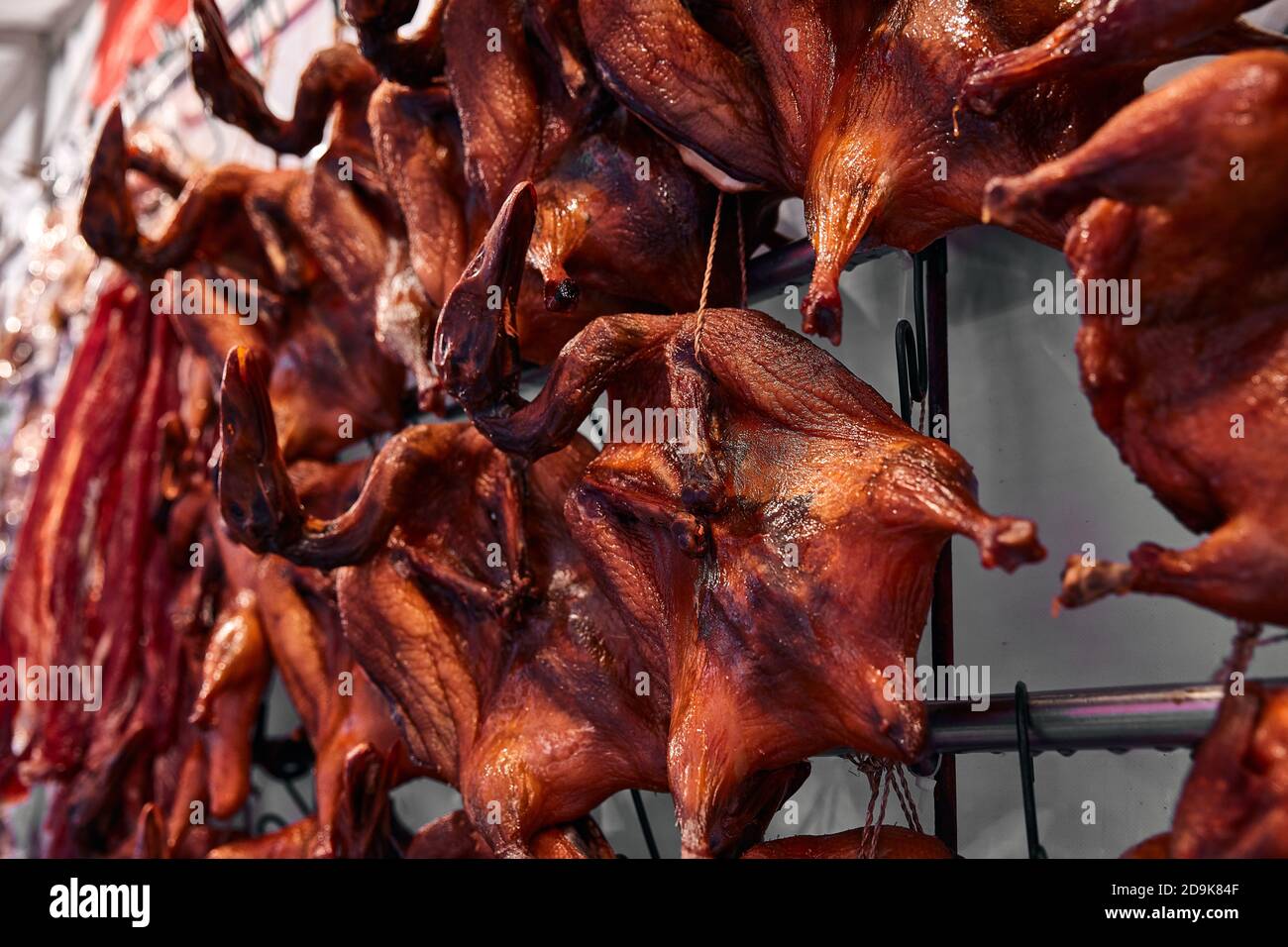 Traditionelle asiatische Küche, Pekingente. Stockfoto