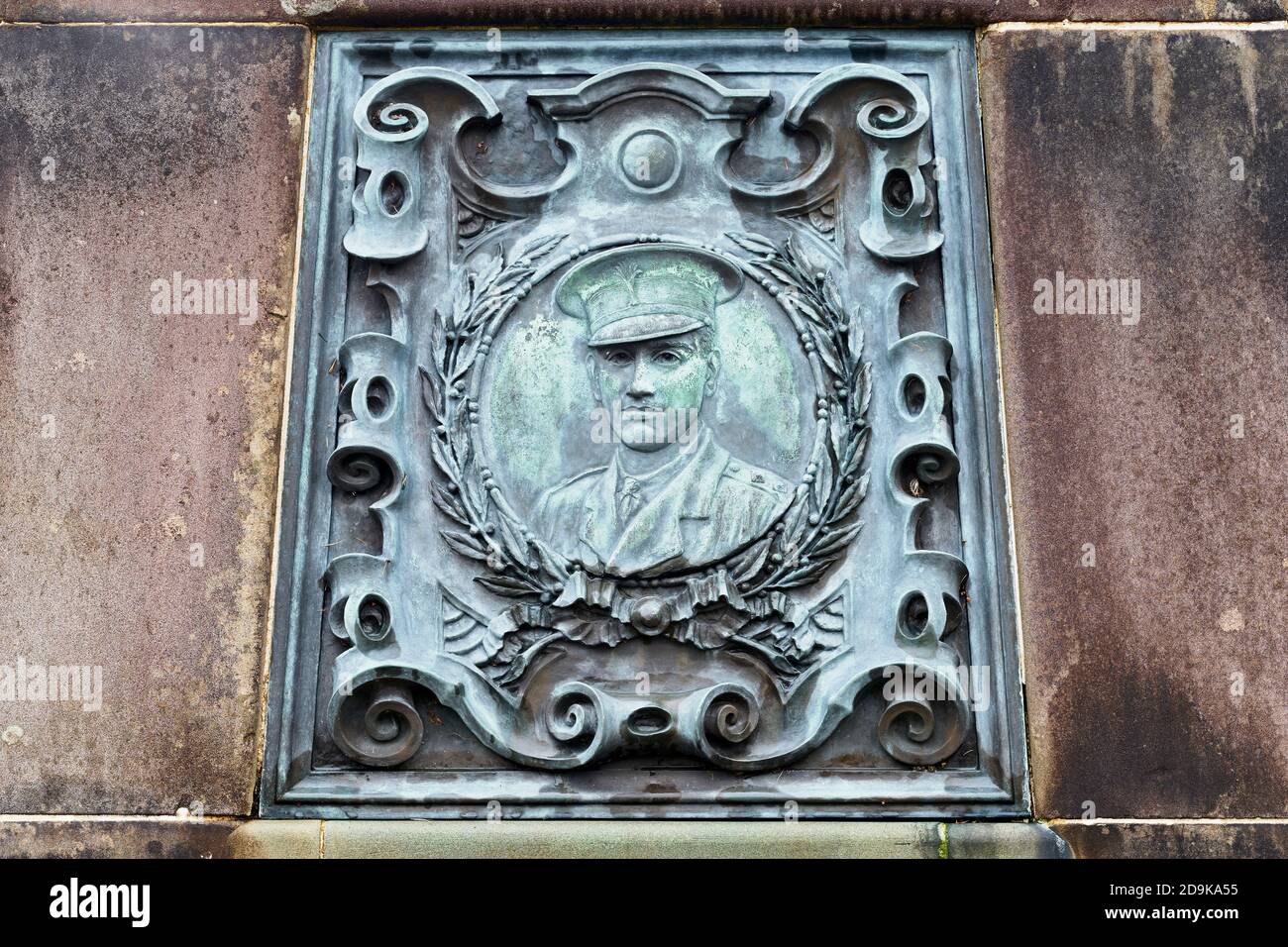 Memorial to LT the Hon. Philip G J F Howard, Dalelia, Moidart, Lochaber, Highland, Schottland. Stockfoto