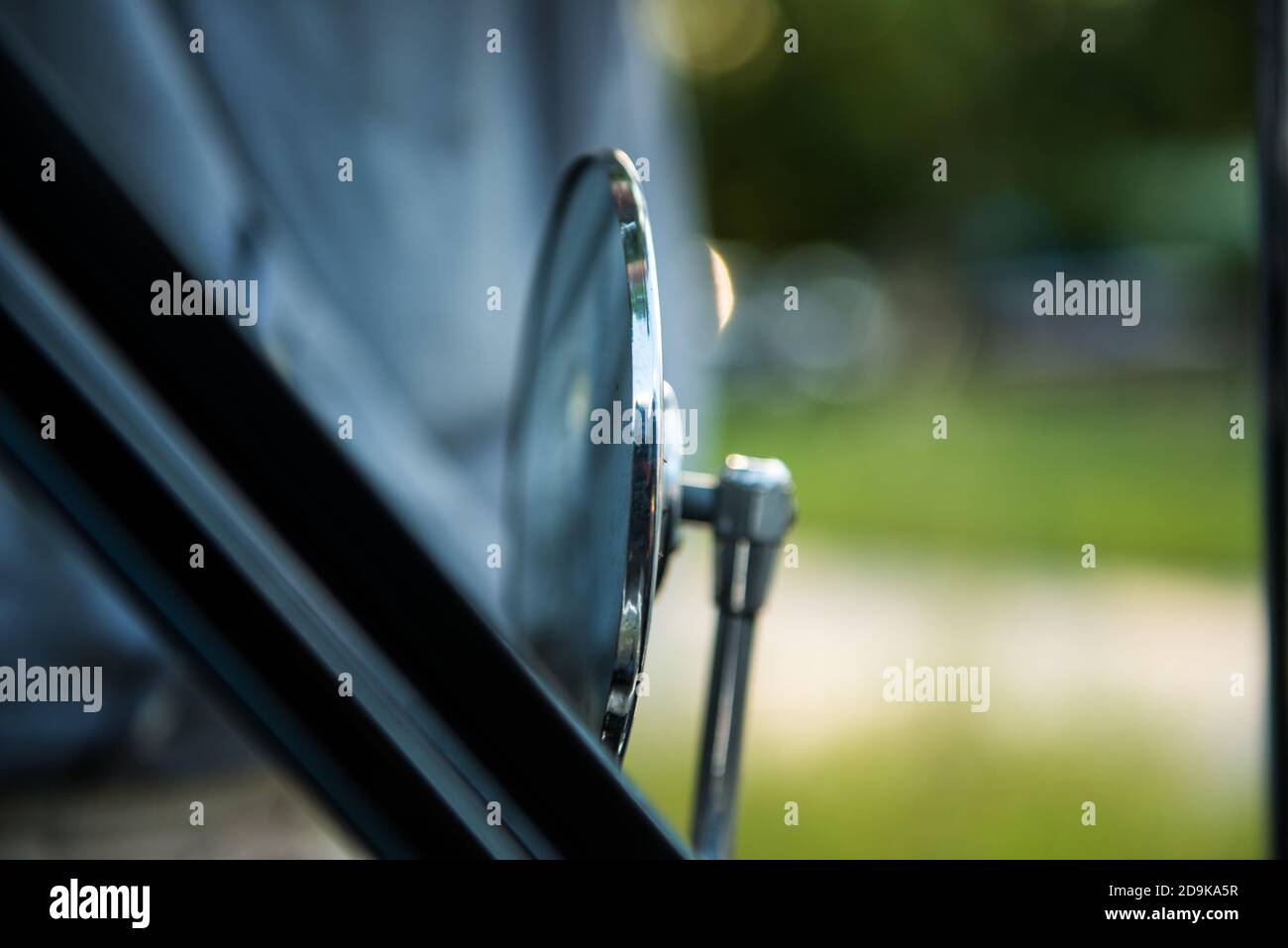 Oldtimer, Oldtimer, Seitenspiegel Stockfoto