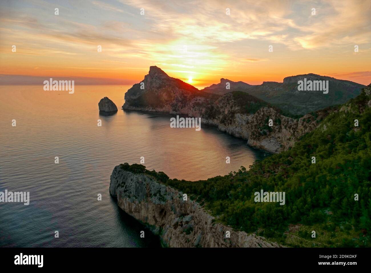 Mirador Es Colomer bei Cap Formentor, Serra de Tramuntana, Mallorca, Balearen, Spanien Stockfoto