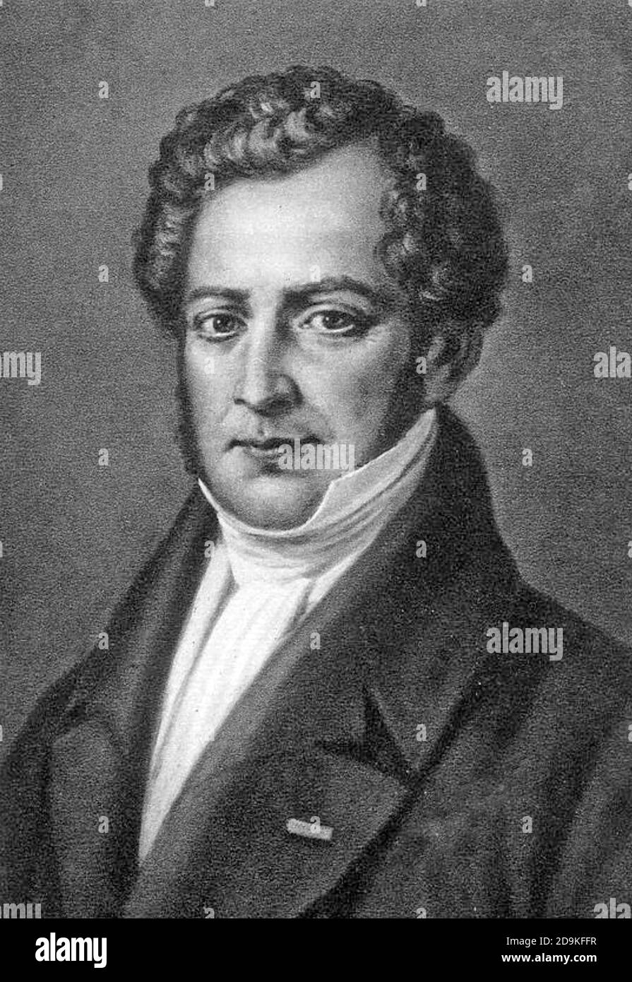 FRANÇOIS-ADRIEN BOIELDIEU (1775-1834) französischer Opernkomponist Stockfoto
