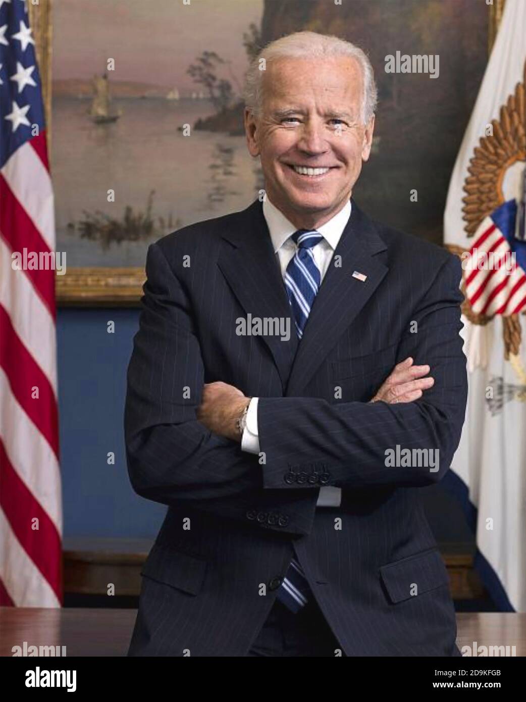 JOE BIDEN amerikanischer Demokrat als Vizepräsident der Vereinigten Staaten Im Jahr 2013 Stockfoto