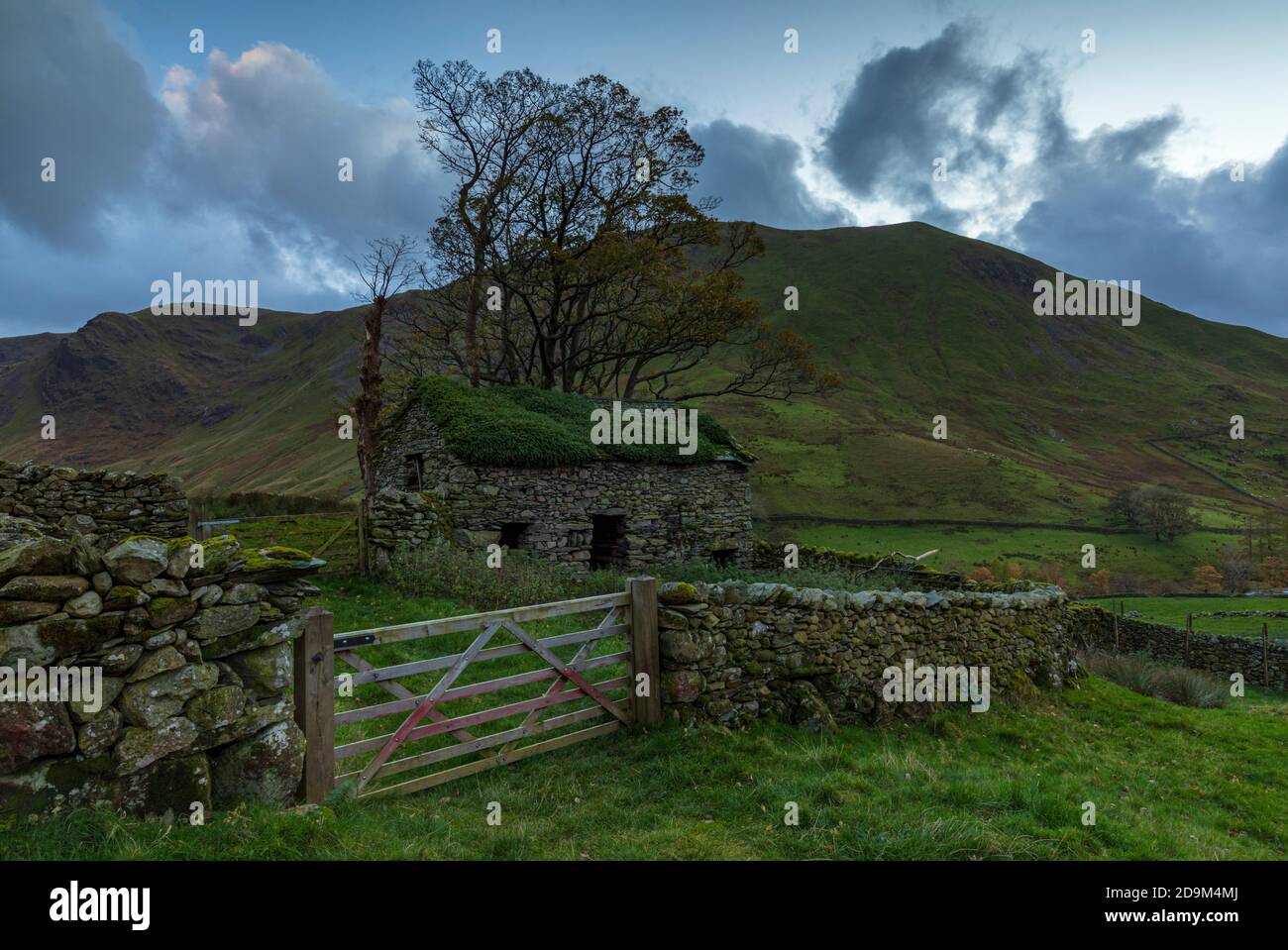 Stone Barn Lake District Stockfoto