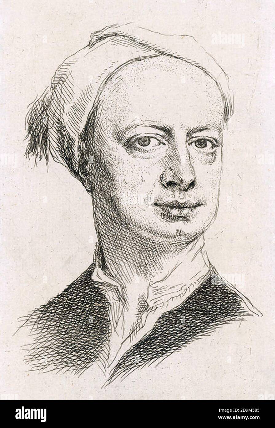 SAMUEL RICHARDSON (1689-1761) englischer Schriftsteller Stockfoto