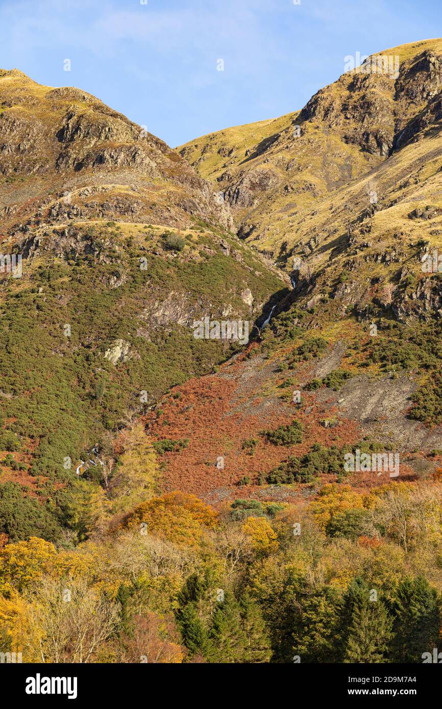 Bram Crag Lake District Stockfoto