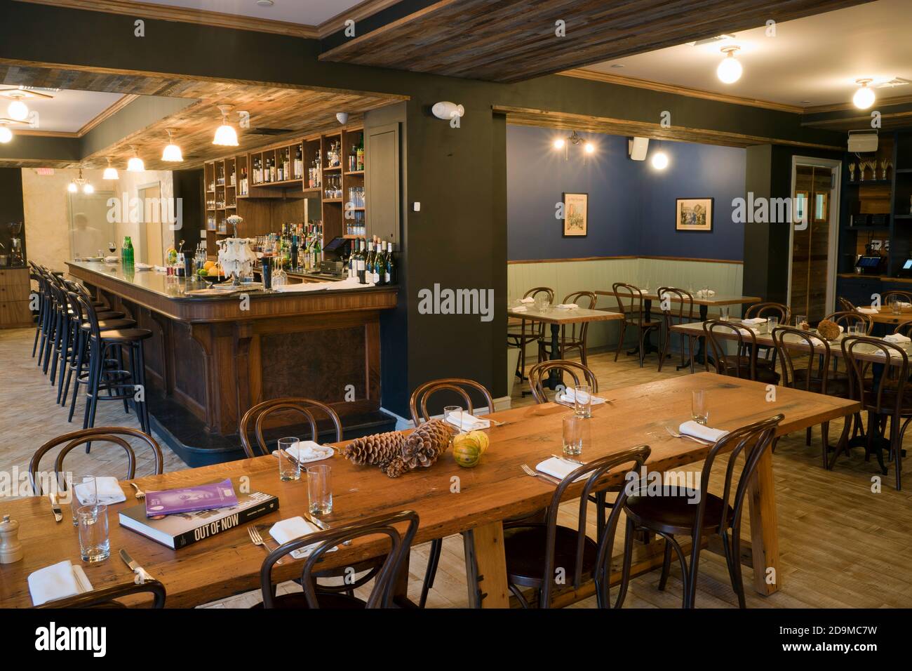 Cassette Restaurant Hauptspeisesaal und Bar, in Brooklyn, New York
